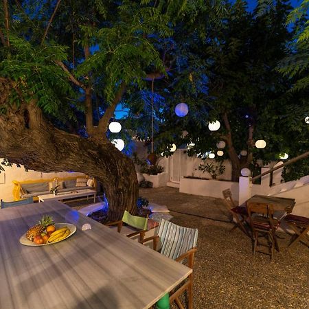 Вилла Casa Angelina Lindian House With Large Garden Линдос Экстерьер фото