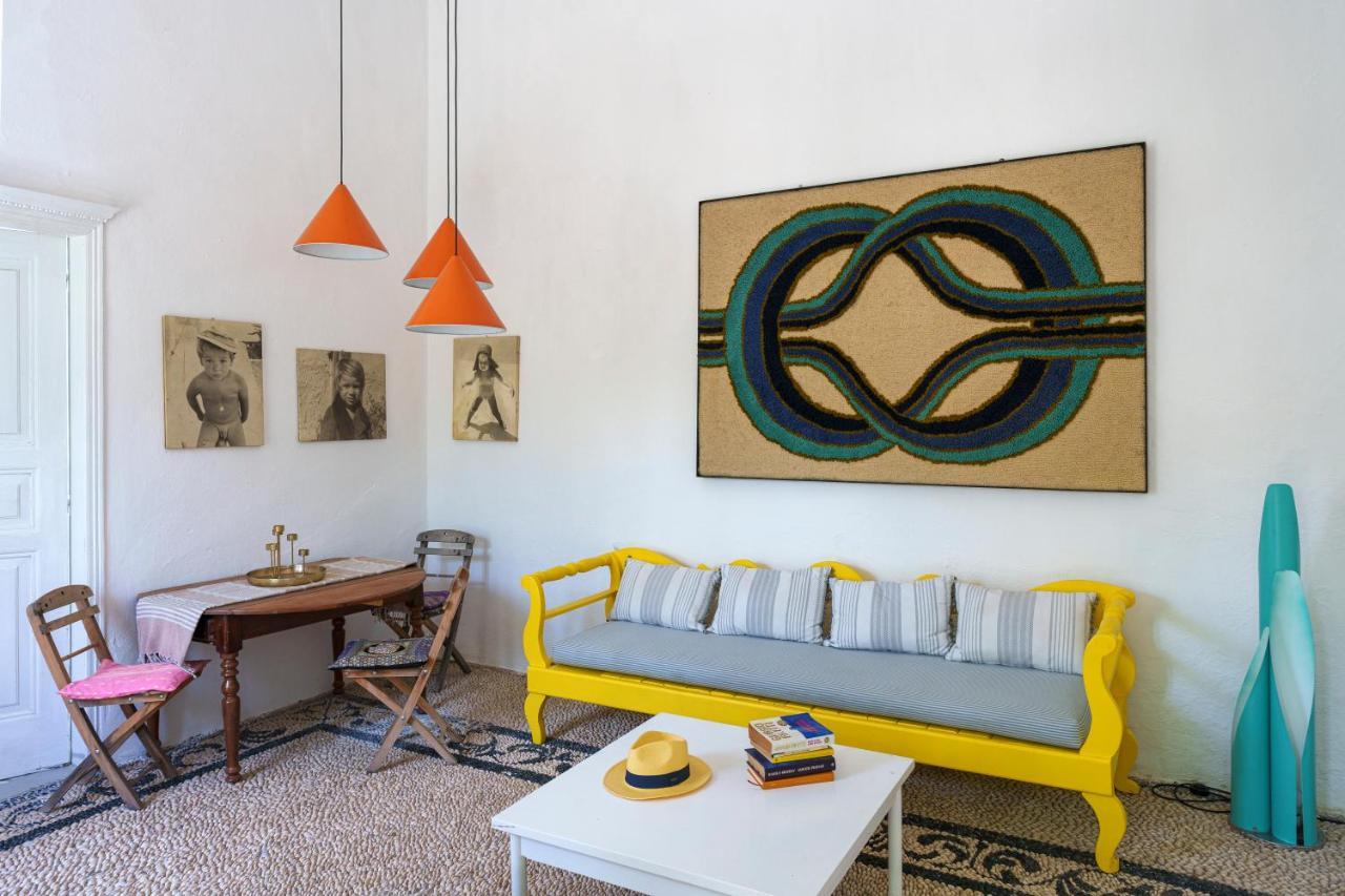 Вилла Casa Angelina Lindian House With Large Garden Линдос Экстерьер фото