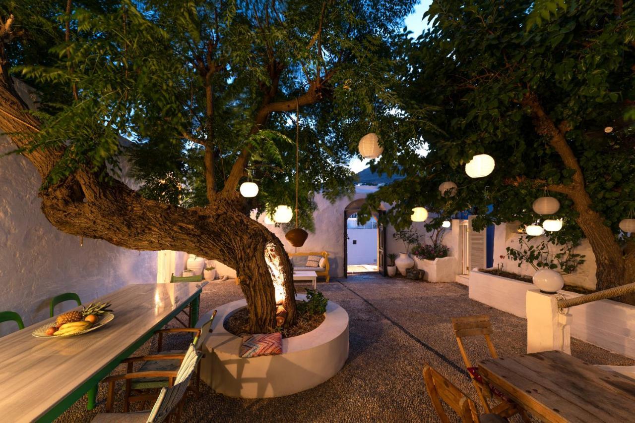 Вилла Casa Angelina Lindian House With Large Garden Линдос Экстерьер фото