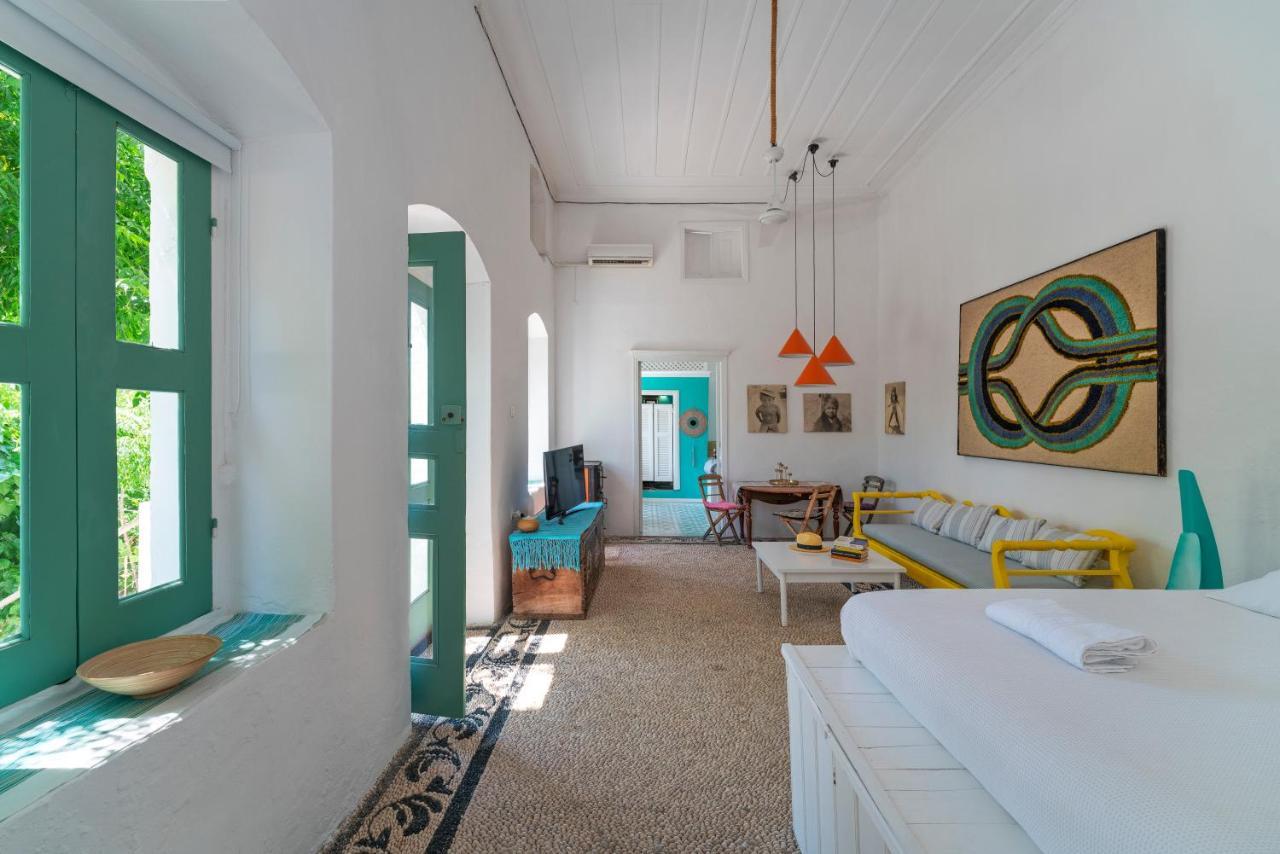 Вилла Casa Angelina Lindian House With Large Garden Линдос Экстерьер фото