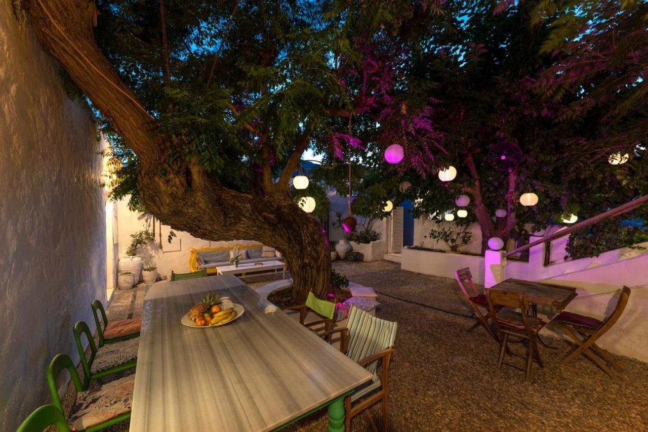 Вилла Casa Angelina Lindian House With Large Garden Линдос Экстерьер фото