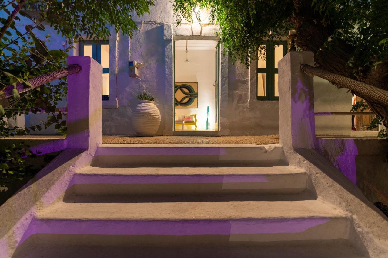 Вилла Casa Angelina Lindian House With Large Garden Линдос Экстерьер фото