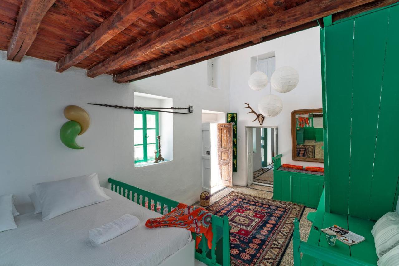 Вилла Casa Angelina Lindian House With Large Garden Линдос Экстерьер фото